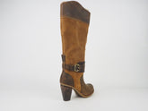 Womens Timberland Navali Tall Knee 3741R Leather Suede Ladies Half Zip Boots